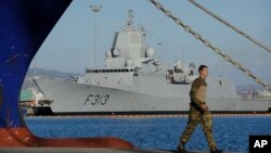 12月14日﹐挪威一艘船隻停靠在塞浦路斯一個港口﹐準備到敘利亞將化學武器運送前往意大利。