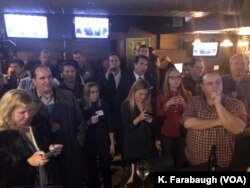 The Chicago Young Republicans Watch Party at McGee’s Tavern in Chicago, Jan. 30, 2018.