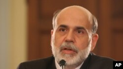 Ο επικεφαλής της Κεντρικής Τράπεζας των ΗΠΑ Μπεν Μπερνάνκι.