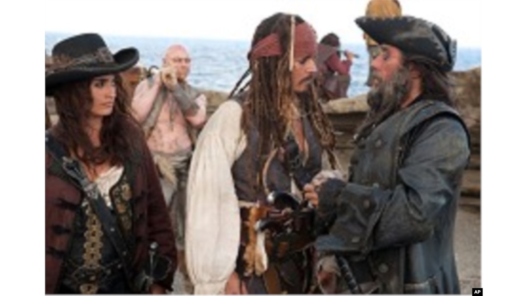 Captain Jack Looks for Fountain of Youth in Pirates of the