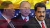 El gobierno de Nicolás Maduro utiliza los medios de comunicación estatales para insertar la propaganda rusa sobre la guerra en Ucrania. El Kremlin justifica con su narrativa la invasión a su vecino país desde hace un mes donde no ha logrado sus objetivos. (Fotocomposición / VOA)