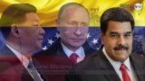 El gobierno de Nicolás Maduro utiliza los medios de comunicación estatales para insertar la propaganda rusa sobre la guerra en Ucrania. El Kremlin justifica con su narrativa la invasión a su vecino país desde hace un mes donde no ha logrado sus objetivos. (Fotocomposición / VOA)