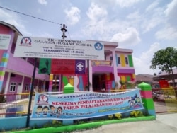 SD Galilea Hosana School di Kecamatan Medan Selayang, Kota Medan, Sumatera Utara. (Anugrah Andriansyah)