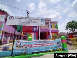 SD Galilea Hosana School di Kecamatan Medan Selayang, Kota Medan, Sumatera Utara. (Anugrah Andriansyah)
