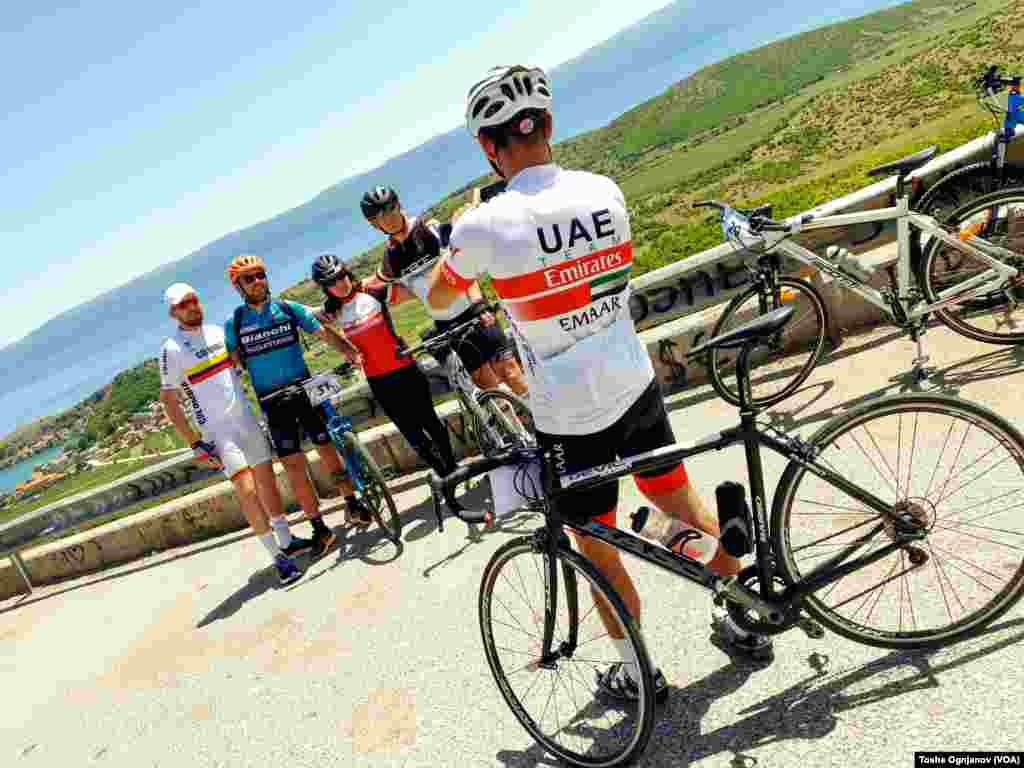 Хуманитарна велосипедска тура околу Охридско Езеро
