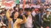 资料照片：1989年天安门广场上的学生。