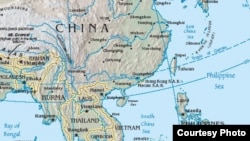 南中国海地图