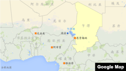 尼日尔地理位置