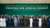 Líderes africanos assinam acordo em Kigali