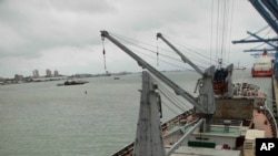 Missile Parts Found on North Korean Ship in Panama
