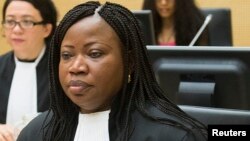 Fatou Bensouda, la procureure de la Cour Pénale Internationale.