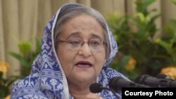  ဘင်္ဂလားဒေ့ရှ် ဝန်ကြီးချုပ် Sheikh Hasina 