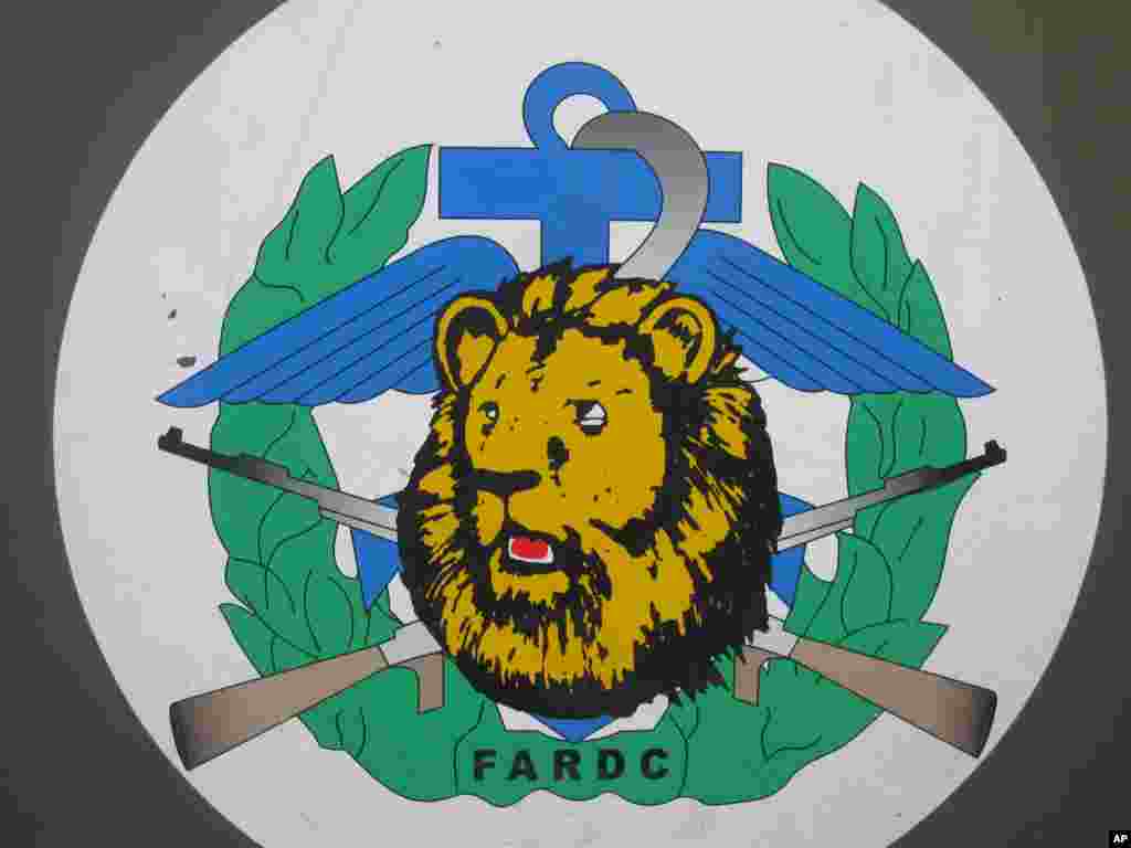 Logo des FARDC Nicolas Pinault VOA