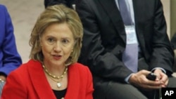 US Secretary of State Hillary Rodham Clinton (FILE).