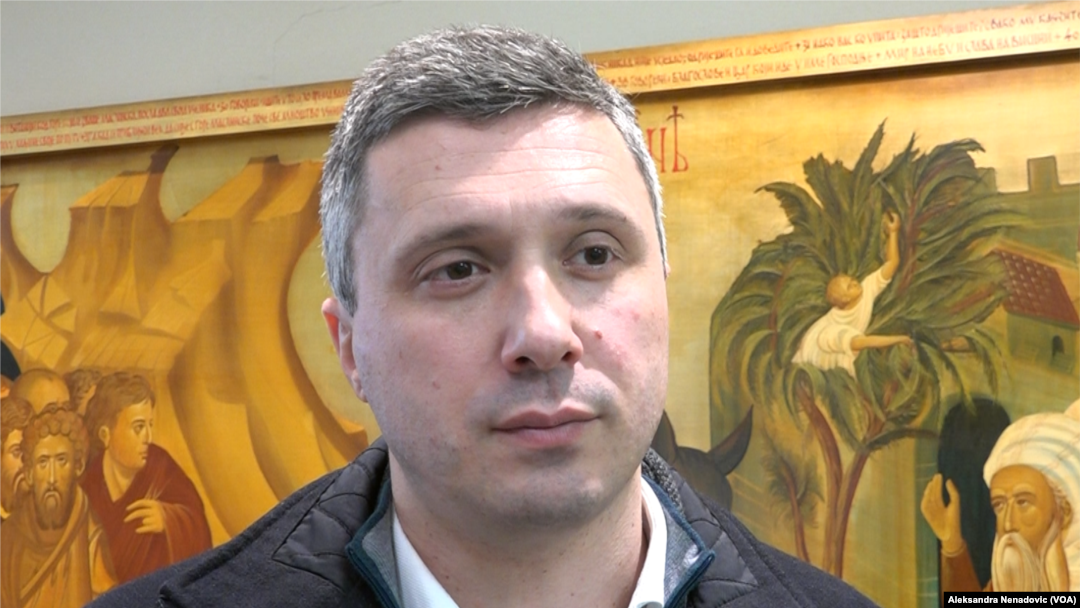 Boško Obradović lider Dveri, Foto: Glas Amerike