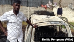 Obian Kenneth, imigrante nigeriano, teve carro queimado, Rosenttenville, África do Sul