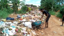 Des ordures à Yaoundé, la capitale camerounaise.