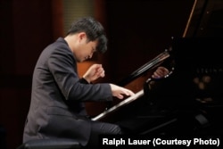 Yekwon Sunwoo of South Korea performs Tuesday in the Quarterfinal Round of the 15th Van Cliburn International Piano Competition.