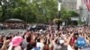 Fans Celebrate US Women's Soccer Team's World Cup Win at New York Parade