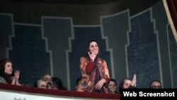 Məşhur aktrisa Fatma Mötəmid Arya Qasımovların konsertində