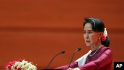 APTOPIX Myanmar Attacks