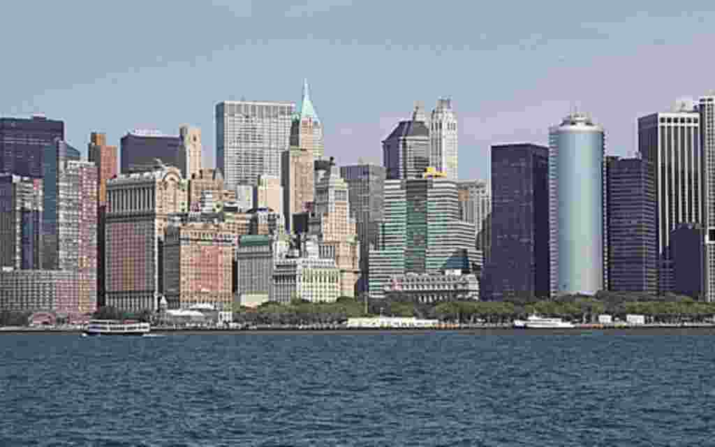 La hermosa vista de la que hablo, es exactamente algo parecido a esto. La inmensidad de la ciudad de Nueva York, vista desde el rio Hudson es definitivamente una postal.