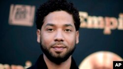 FILE - Actor and singer Jussie Smollett attends the "Empire" FYC Event in Los Angeles, May 20, 2016.