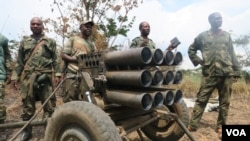 Les FARDC dans le Parc de Vurunga pour combatre les groupes armés Mai Mai et FDLR, le 1 er Juin 2017