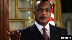Rais wa Jamhuri ya Congo, Denis Sassou Nguesso.