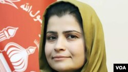 Durani Javed Waziri, ex-spokesperson for former President Ashraf Ghani, once worked with the attorney general office as an advisor to eliminate domestic violence in Afghanistan. (Courtesy)