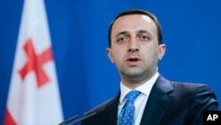 PM Georgia, Irakli Garibashvili menepiskan perpecahan koalisi pemerintahannya (foto: dok).