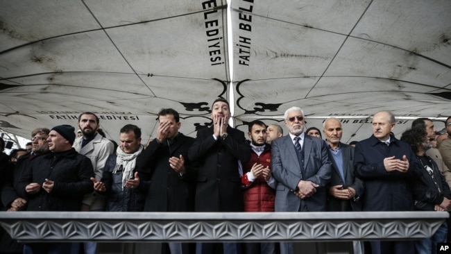 卡舒吉的友人星期五在伊斯坦布尔为卡舒吉举行葬礼。