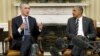Obama, NATO Chief Denounce Russia’s 'Increasingly Aggressive' Posture