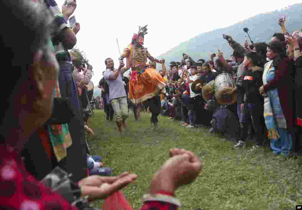 Nepalda Shikali festivali