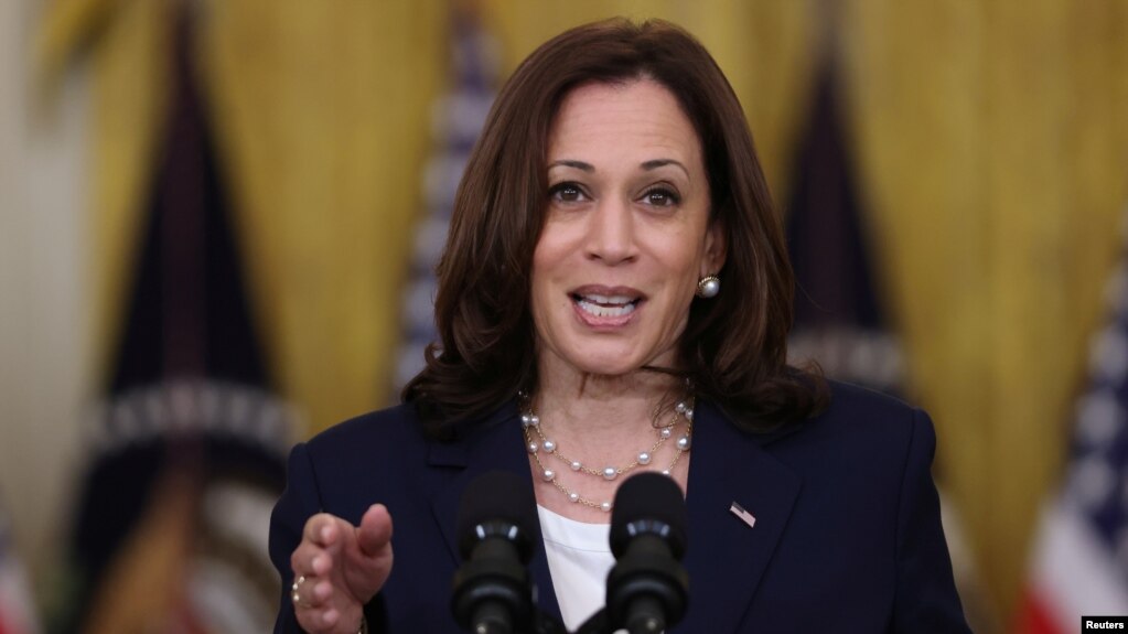 Phó Tổng thống Hoa Kỳ Kamala Harris ngày 10/8/2021.