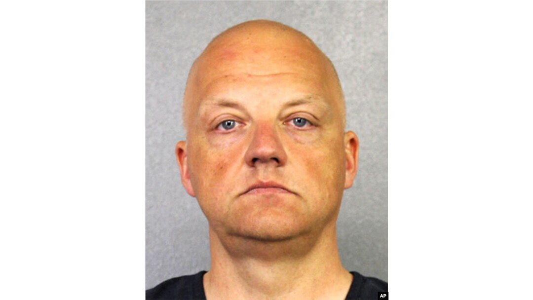 This January 2017 file photo provided by the Broward County (Florida) Sheriff's Office shows former German Volkswagen executive Oliver Schmidt.