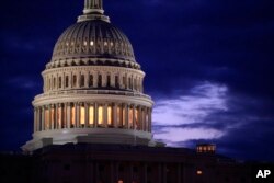 FILE - In this March 30, 2017, photo, the U.S. Capitol dome is seen at dawn in Washington.