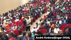 Deuxième forum national inclusif en vue au Tchad, le 28 octobre 2020. (VOA/André Kodmadjingar)