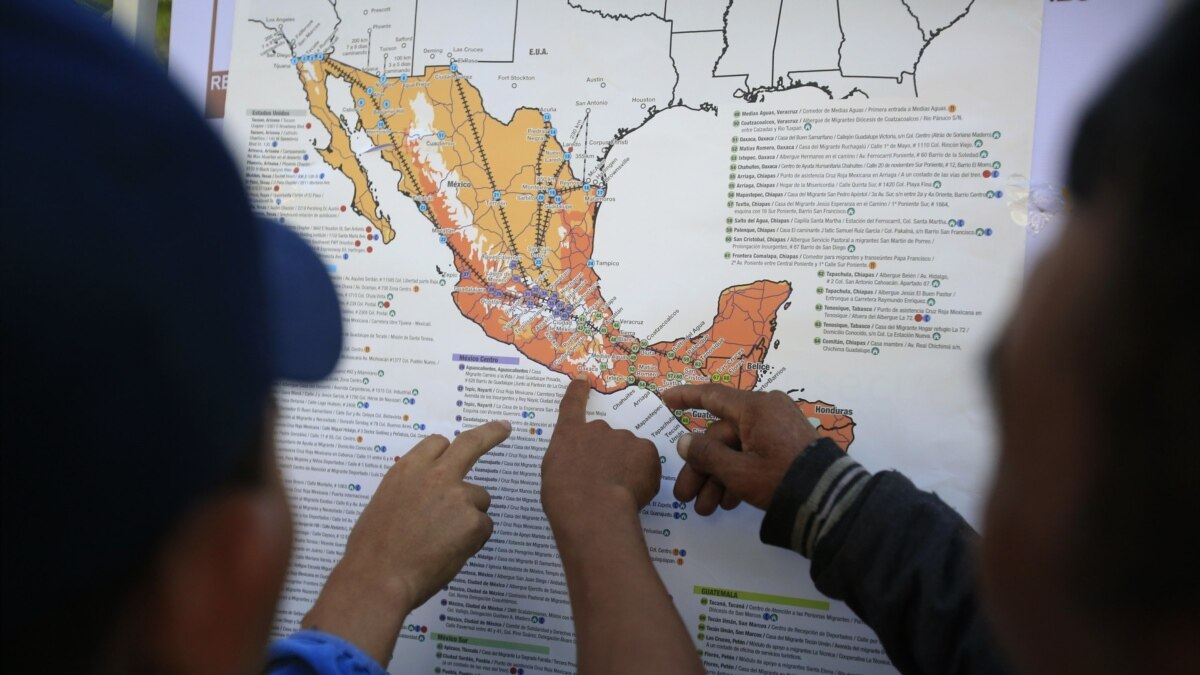 El grupo m s grande de la caravana contin a su camino a Tijuana