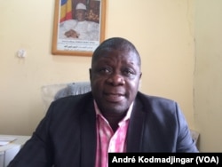 Dr Allaissem Siadmadji, maire 1er adjoint de la commune du 7ème arrondissement de N'Djamena, 16 août 2017. (VOA/André Kodmadjingar)