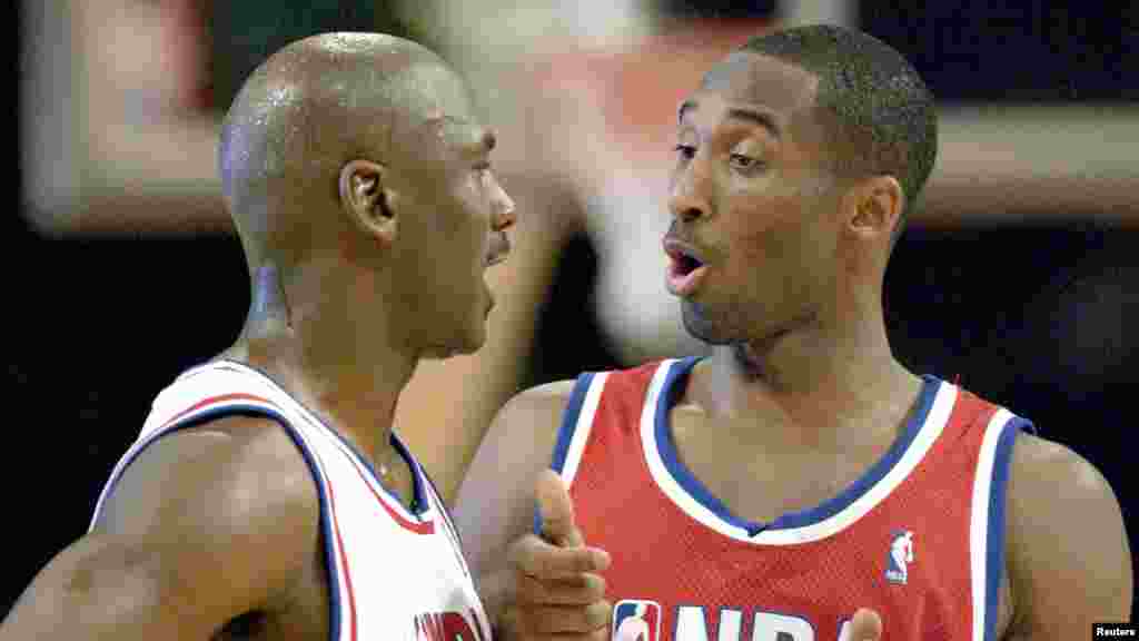 Michael Jordan and Kobe Bryant