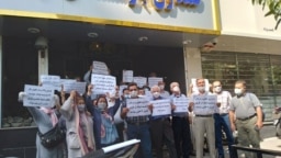 تجمعات اعتراضی بازنشستگان و مستمری بگیران صندوق فولاد - آرشیو