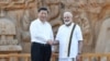 တရုတ်သမ္မတနဲ့ အိန္ဒိယဝန်ကြီးချုပ် တွေ့ဆုံ