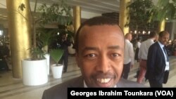 Mohamed Idriss Farah représentant permanent de Djibouti auprès de l'Union européenne, à Abidjan, le 27 novembre 2017. (VOA/Georges Ibrahim Tounkara)