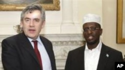 British Prime Minister Meets With Somalia President