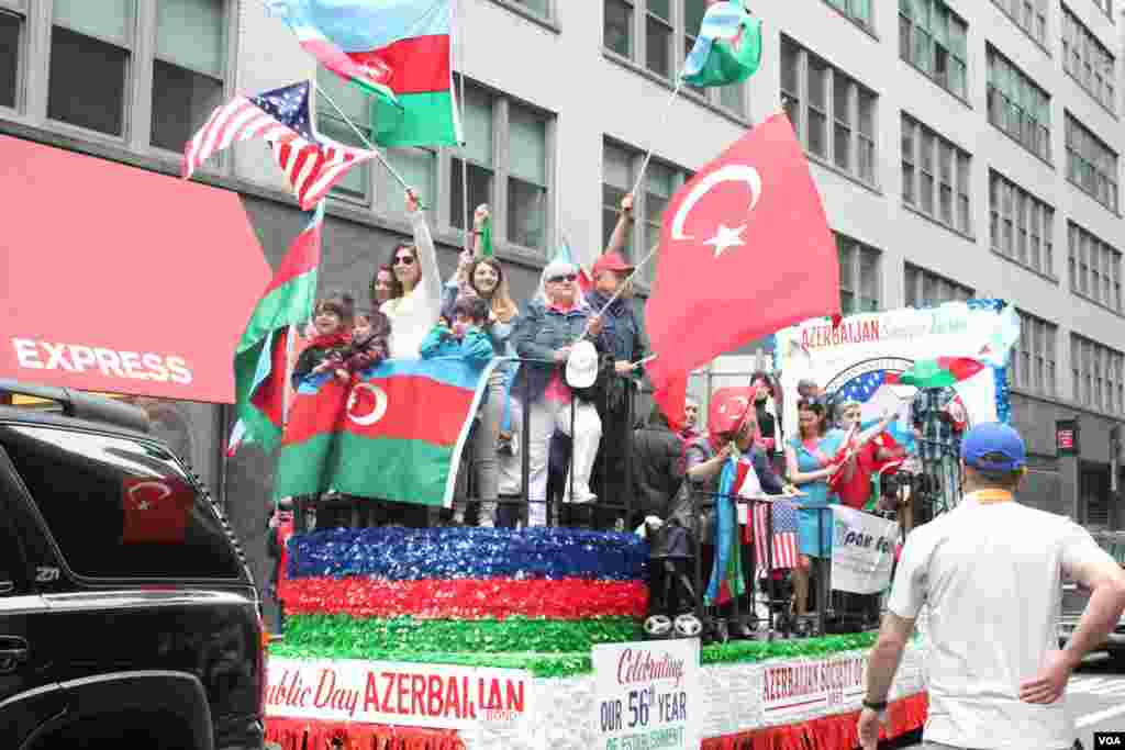 Nyu-Yorkda 32-ci Türk Yürüşündə Azərbaycan stendi