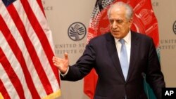 Perunding utama AS Zalmay Khalilzad mengutuk serangan di Afghanistan. 