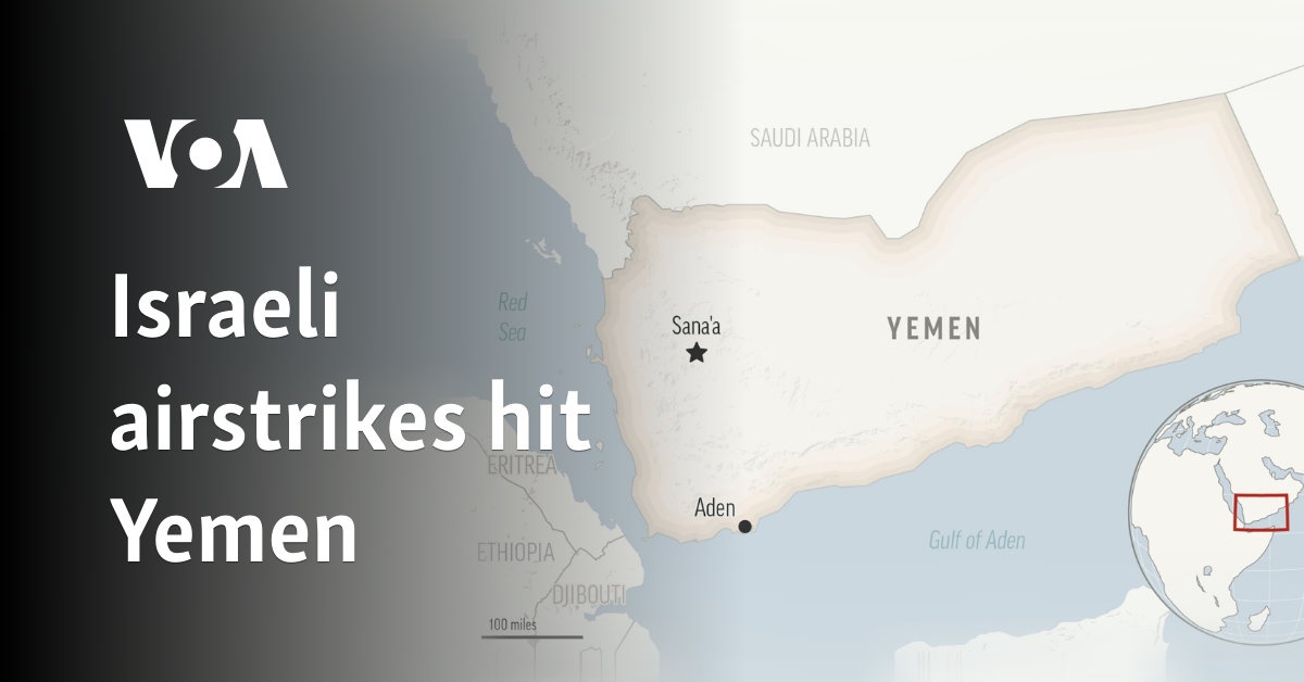 Israeli airstrikes hit Yemen