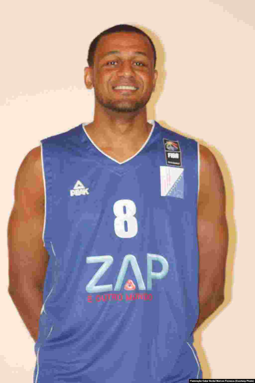 Marito (Mário Correia) selecção de basquetebol Cabo Verde no AfroBasket 2015. 