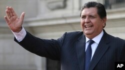 Mantan presiden Peru, Alan Garcia (foto: dok).